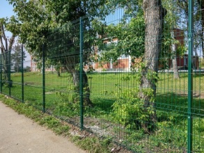3D заборы для школы 90 метров фото в Ожерелье