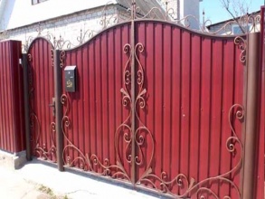 Калитка - пример 1 фото в Ожерелье